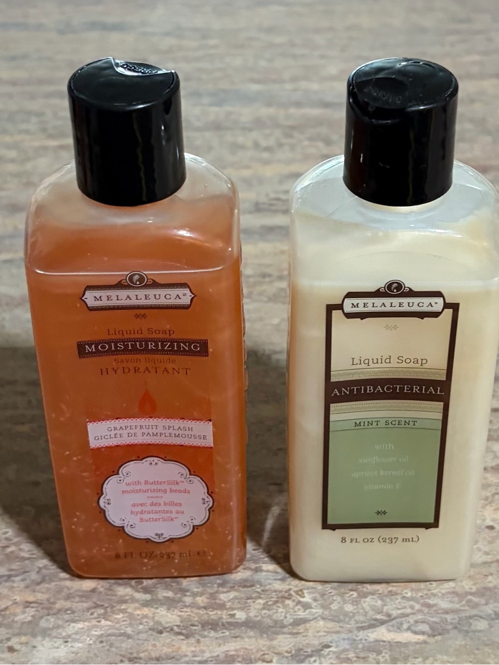 2-Melaleuca Grapefruit Splash and Mint Scent Soaps